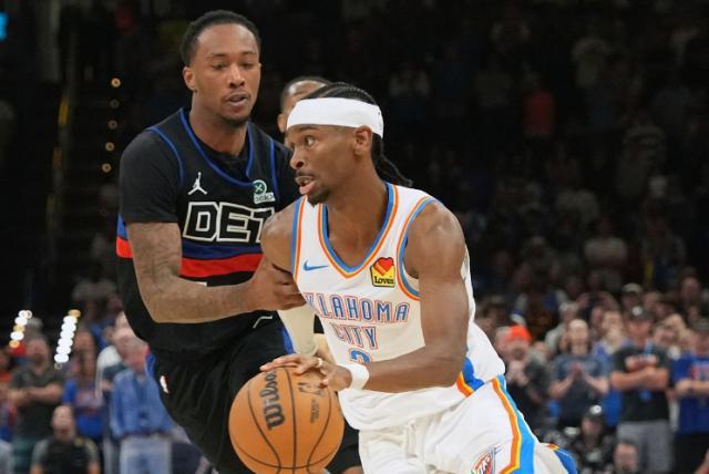 亚历山大47分力挽狂澜 雷霆险胜残阵活塞 文班亚