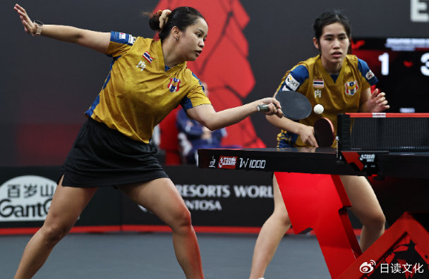 日韩跨国组合险胜泰国组合晋级女双半决赛