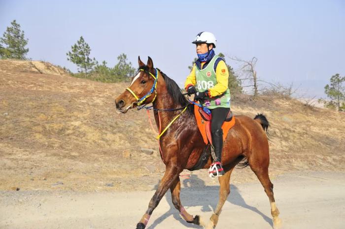 隋佳禾斩获2024鄱阳湖马术耐力赛120公里冠军